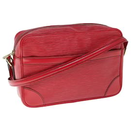 Louis Vuitton-LOUIS VUITTON Epi Trocadero 27 Bolsa de ombro vermelha M52317 LV Auth ep2367-Vermelho