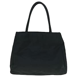 Prada-PRADA Hand Bag Nylon Black Auth yk9595-Black