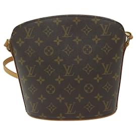 Louis Vuitton-Bolsa de ombro LOUIS VUITTON Monograma Drouot M51290 LV Auth ki3882-Monograma