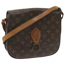 Louis Vuitton-LOUIS VUITTON Monogram Saint Cloud GM Shoulder Bag M51242 LV Auth tb923-Monogram