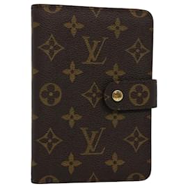Louis Vuitton-LOUIS VUITTON Monogram Porto Papie Portefeuille Zippé M61207 LV Auth bs10367-Monogramme