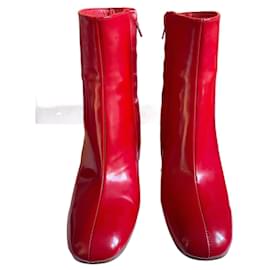 Maryam Nassir Zadeh-Ankle Boots-Red
