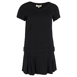Autre Marque-Athe by Vanessa Bruno Mini Dress in Black Polyester-Black