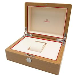 Omega-OMEGA SEAMASTER SPEEDMASTER WATCH BOX LACQUER WOOD WATCH BOX-Brown