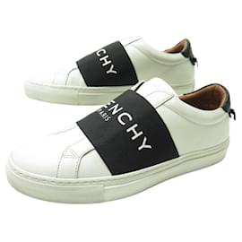 Givenchy-GIVENCHY URBAN STREET BH SHOES0002H0FU 37 WHITE LEATHER SNEAKERS SHOES-White