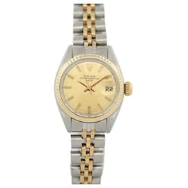 Rolex-VINTAGE ROLEX WATCH 6917 OYSTER PERPETUAL DATEJUST AUTOMATIC WATCH-Golden