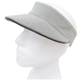 Autre Marque CASQUETTE MOTSCH POUR HERMES VISIERE TAILLE 57 A RAYURES BICOLORE VISIOR CAP Autre