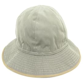 Hermès-MOTSCH HAT FOR HERMES BOB GRAY T49 + GRAY BUCKET HAT BOX-Grey