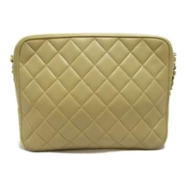Chanel-CC Quilted Leather Camera Bag-Brown