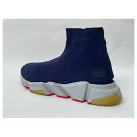 Balenciaga-Balenciaga speed  sneakers trainers-Blue