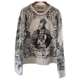 Dolce & Gabbana Dolce&Gabbana-Sweatshirt Grau