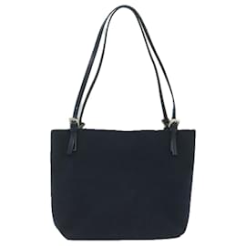 Fendi-FENDI Einkaufstasche Canvas Navy Auth Ar10959b-Marineblau