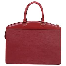 Louis Vuitton-LOUIS VUITTON Bolso de mano Epi Riviera Rojo M48187 LV Auth 60715-Roja