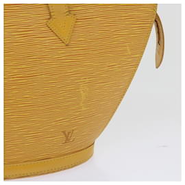 Louis Vuitton-LOUIS VUITTON Bolso de mano Epi Saint Jacques Amarillo M52279 LV Auth 60537-Amarillo