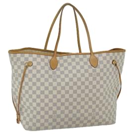 Louis Vuitton-LOUIS VUITTON Damier Azur Neverfull GM Tote Bag N41360 LV Auth 59925-Other