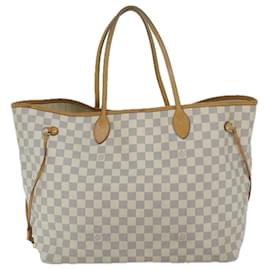 Louis Vuitton-LOUIS VUITTON Damier Azur Neverfull GM Tote Bag N41360 LV Auth 59925-Other
