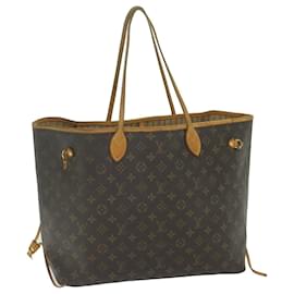 Louis Vuitton-LOUIS VUITTON Monogram Neverfull GM Tote Bag M40157 LV Auth 60375-Monogram