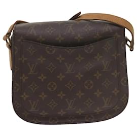 Louis Vuitton-LOUIS VUITTON Monogram Saint Cloud GM Shoulder Bag M51242 LV Auth tb933-Monogram