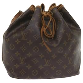 Louis Vuitton-LOUIS VUITTON Monogram Petit Noe Shoulder Bag M42226 LV Auth 59830-Monogram
