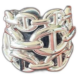 Hermès Hermes Ring Farandole Chaîne d'ancre Enchaînée GM Silber
