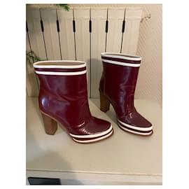Diane Von Furstenberg-ankle boots-Bianco,Beige