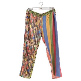 La Prestic Ouiston Pantalón ancho de seda Multicolor