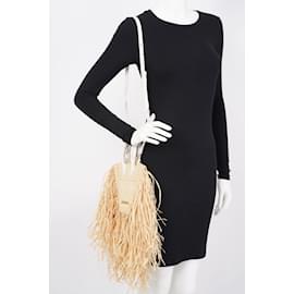 Jacquemus-Jacquemus Le Petit Baci Tote Bag Beige Raffia-Beige