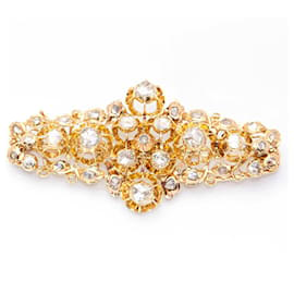 Autre Marque-Elizabethan Brooch Pendant with Diamonds. second hand-Golden