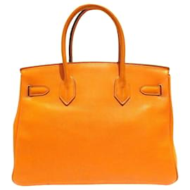 Hermès-HERMES BIRKIN 30-Arancione