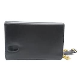 Céline-Leather Phone Wallet  Crossbody  10C543BLJ38NO-Black