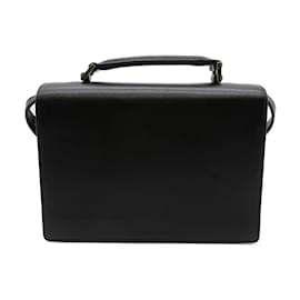 Yves Saint Laurent-Leather Bellechasse Bag 482051.0-Black