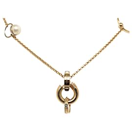 Dior-Dior  Long Necklace Bijou Fake Pearl-Other