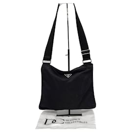 Prada-Prada Tessuto Nylon Crossbody Bag-Black