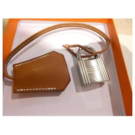 Hermès-clochette , nueva cremallera Hermès y candado para bolso Hermès caja guardapolvo HIGH STRAP-Hardware de plata