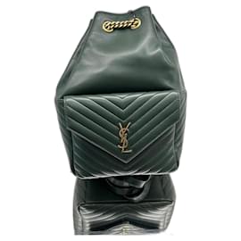 Yves Saint Laurent Joe sac à dos Vert foncé