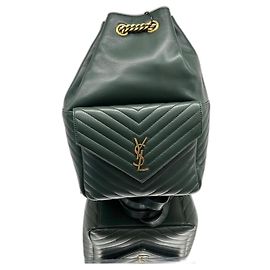 Yves Saint Laurent Joe Rucksack Dunkelgrün