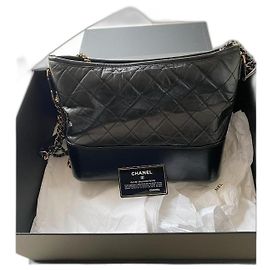 Borsa a tracolla Chanel Gabrielle nera Nero