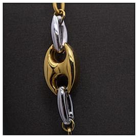 Autre Marque-Yellow and White Gold Necklace-Golden