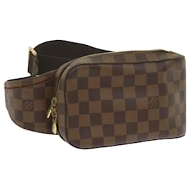 Louis Vuitton-LOUIS VUITTON Damier Ebene Geronimos Shoulder Bag N51994 LV Auth 61779-Other