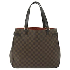 Louis Vuitton-LOUIS VUITTON Damier Ebene Uzes Tote Bag N51128 LV Auth 61483-Other