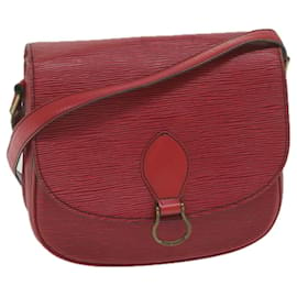 Louis Vuitton-LOUIS VUITTON Epi Saint Cloud GM Shoulder Bag Red M52197 LV Auth bs10589-Red