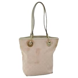 Gucci-Sac cabas en toile GUCCI GG Rose 120840 auth 60919-Rose