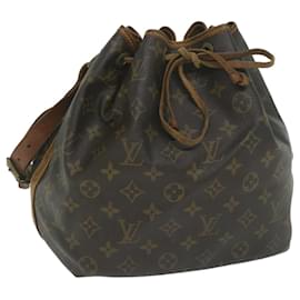 Louis Vuitton-LOUIS VUITTON Monogram Petit Noe Shoulder Bag M42226 LV Auth th4344-Monogram