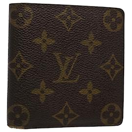 Louis Vuitton-Boletos LOUIS VUITTON Monogram Porte 6 Estojo para cartão de crédito Cartes M60929 auth 61777-Monograma