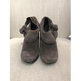 Balenciaga-BALENCIAGA  Ankle boots T.eu 41 Suede-Grey