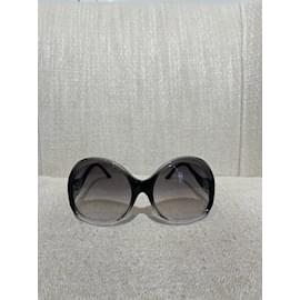 Balenciaga-BALENCIAGA Sonnenbrille T.  Plastik-Grau