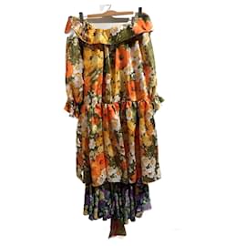 Autre Marque-RICHARD QUINN Robes T.UK 8 polyestyer-Multicolore