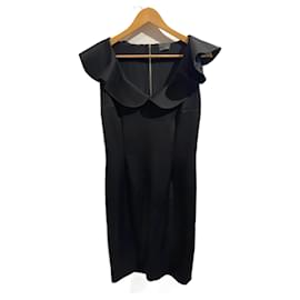 Fendi-FENDI Robes T. ca 44 Wool-Noir