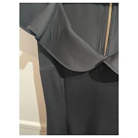 Fendi-FENDI Robes T. ca 44 Wool-Noir