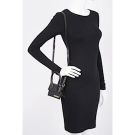 Jacquemus-Jacquemus Le Chiquito Black Leather-Black